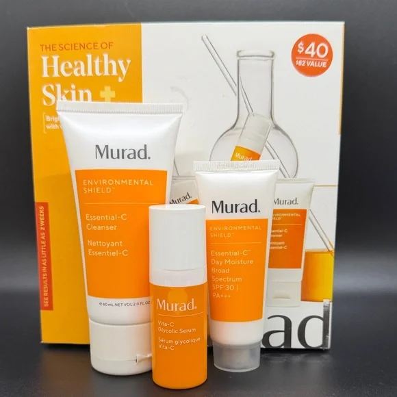 Murad Essential-C Cleanser and Serum Set - Picture 1 of 14
